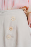 Button Detail Shorts