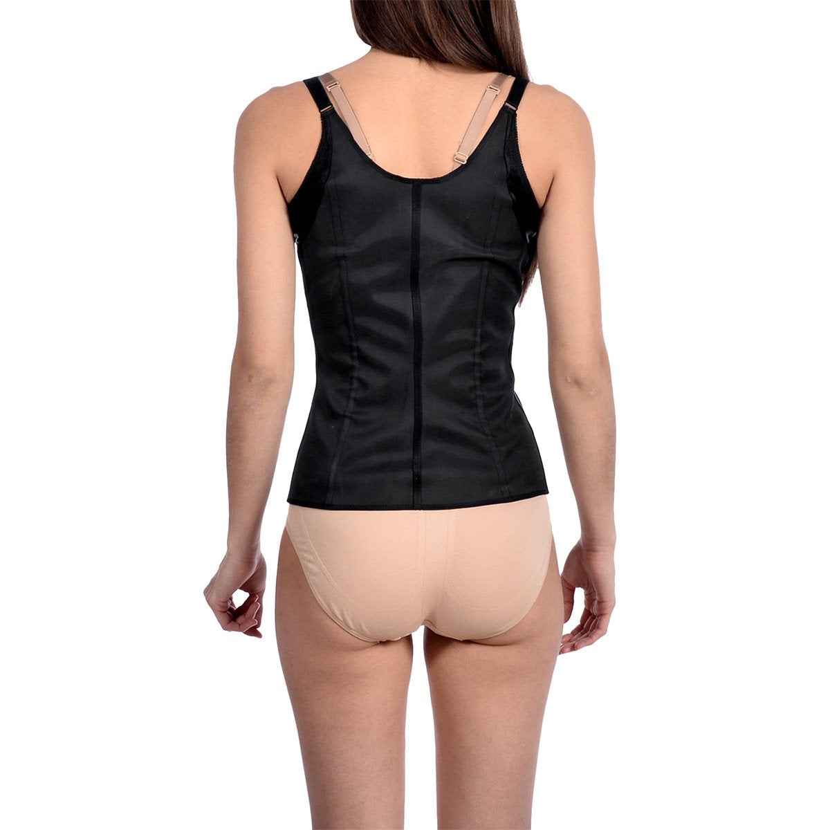 Latex Waist Shaper and Trainer With Shoulder Straps