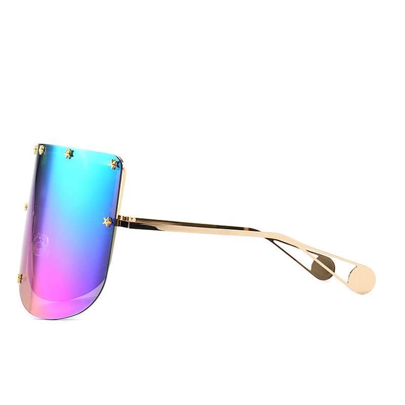 Elaiza Oversized Sunglasses - Rainbow