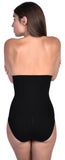 Seamless Extra Hi-Waist Shaper With Full Brief and Butt Support - Black