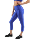 SALE! 50% OFF! Firenze Activewear Set - Leggings & Sports Bra - Blue [MADE IN ITALY] - Size Small