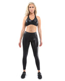 SALE! 50% OFF! Cortina Activewear Set - Leggings & Sports Bra - Black [MADE IN ITALY] - Size Small