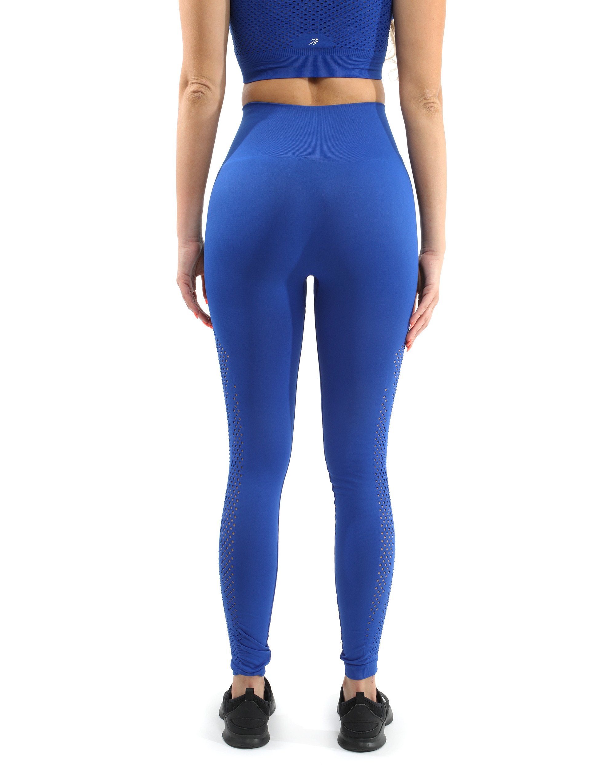 SALE! 50% OFF! Milano Seamless Legging - Blue [MADE IN ITALY] - Size Small